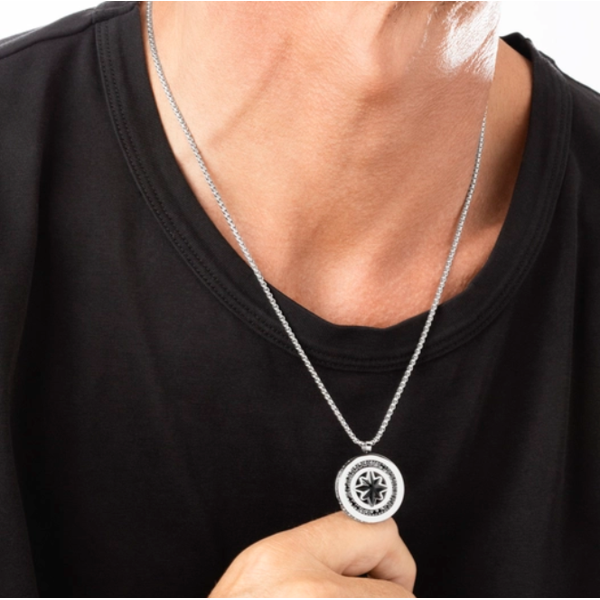 1. Collana LS2368 grigio acciaio LOTUS Style ls2368-1/1