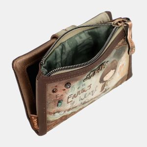2. Core RFID medium wallet brown Anekke 39809-912