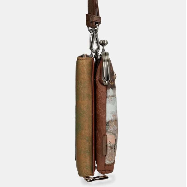 1. Borsetta portafogli Anekke Outer marrone Anekke 39813-909