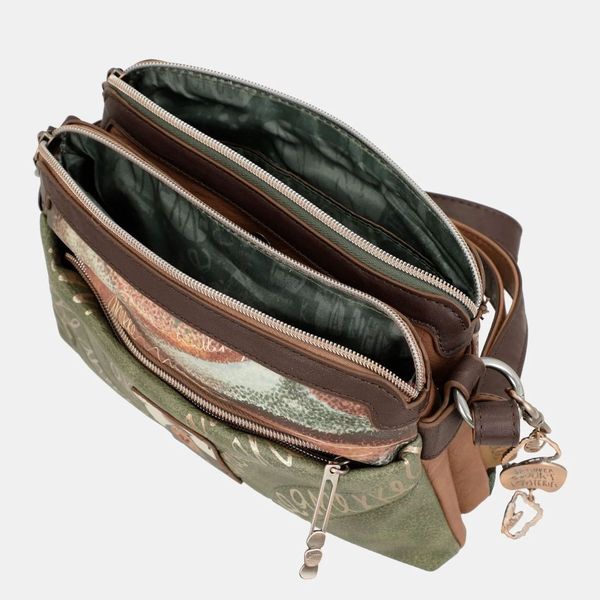 4. Borsa doppio comparto Anekke Outer marrone Anekke 39813-160