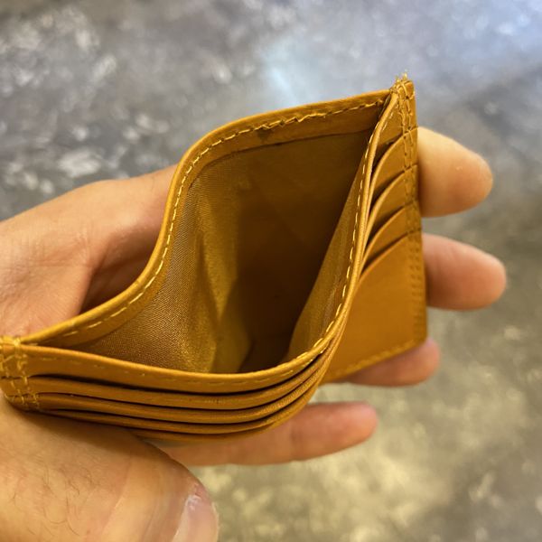 2. Card holder and doc mustard BRASS Workshop ts-1013