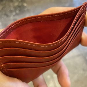 1. Card holder and doc red BRASS Workshop ts-1013