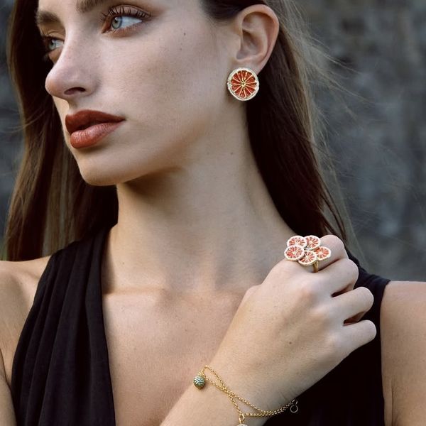 5. AGRODOLCE RING J-A89 gold GIULIANAdiFRANCO gioielli j-a89