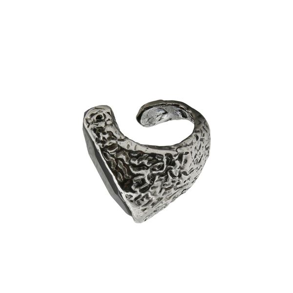 1. Anello gambo aperto pietra dura viola Giuseppe Mandile ar033