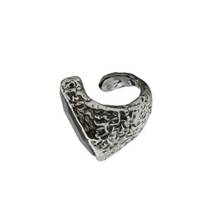 1. Anello gambo aperto pietra dura viola