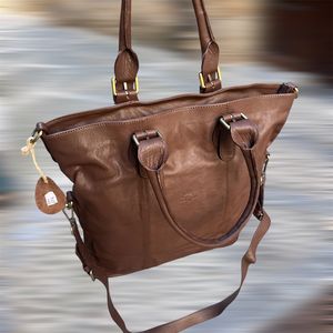 1. Large shopping bag brown