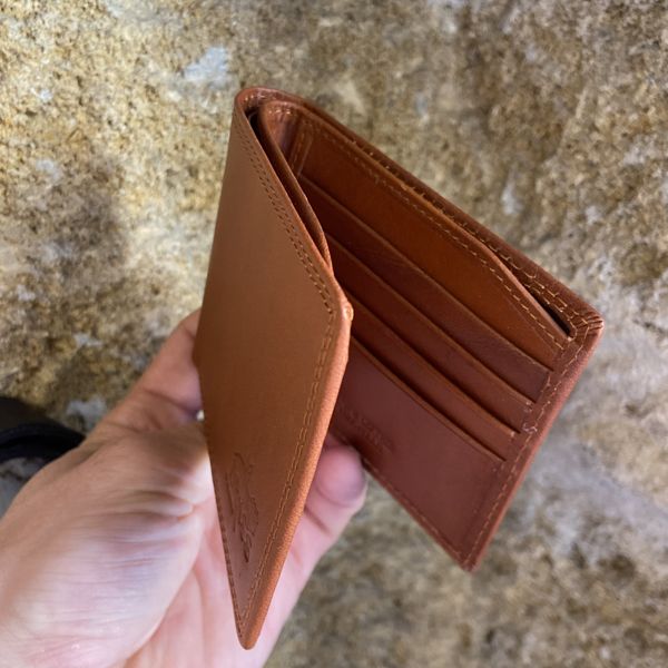 3. Wallets and cards brown BRASS Workshop op-8383