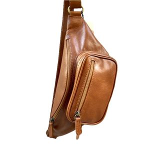 Marsupio pelle Cuoio BRASS Workshop