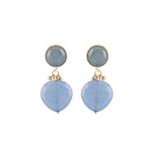 Orecchini Tuhina E694 blu House Of Tuhina