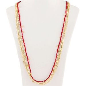 1. Collana Tuhina N444 rosso