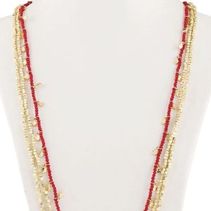 2. Collana Tuhina N444 rosso