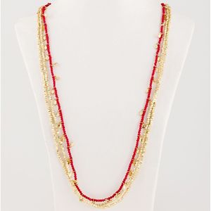 Collana Tuhina N444 rosso House Of Tuhina