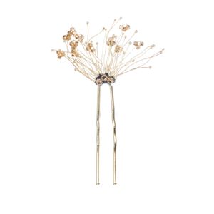Tuhina Hair Clip Z975G gold House Of Tuhina