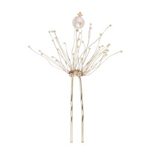 Tuhina Hair Clip Z978G gold House Of Tuhina