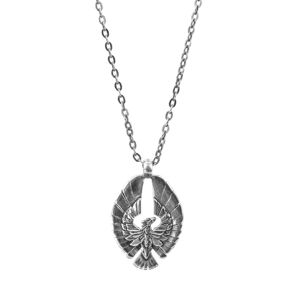 Phoenix Necklace silver grey ELLIUS Jewelry