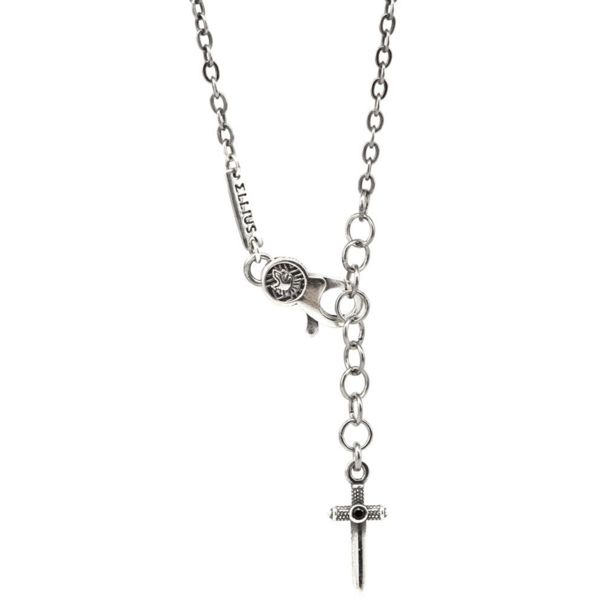 2. Gladiator necklace silver grey ELLIUS Jewelry r158