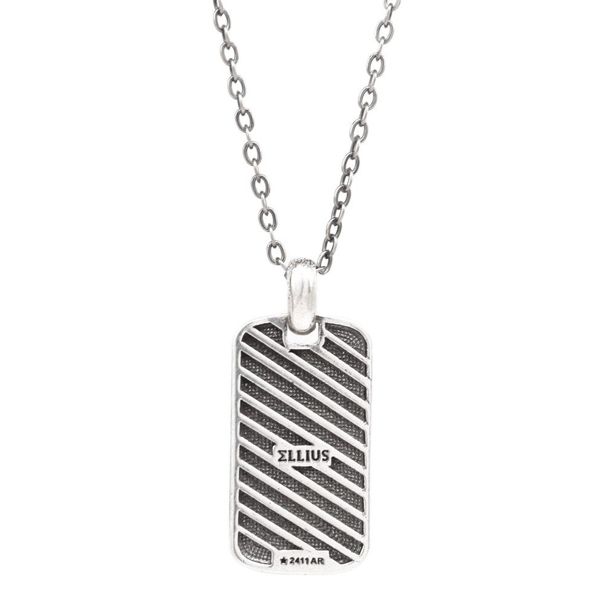 3. Gladiator necklace silver grey ELLIUS Jewelry r158