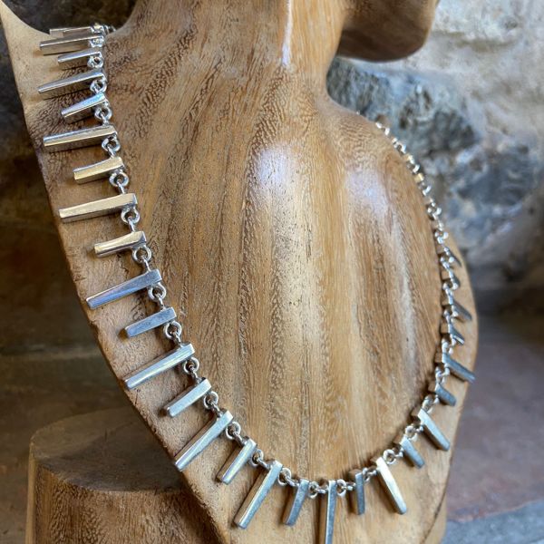 1. Collana Radiance grigio argento BRASS Workshop 24cl12