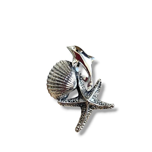 Pendente mare grigio argento BRASS Workshop