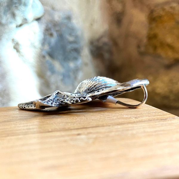 3. Sea pendant silver grey BRASS Workshop 24pe15