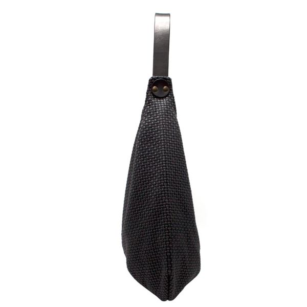3. Borsa sacca Libeccio nero/grigio COCCAD'ORO scarti d'autore rbrt02