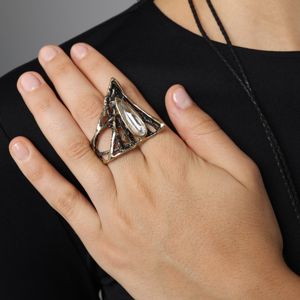 2. Anello Starlight Incolore