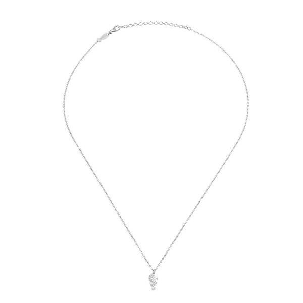 2. Collana cavalluccio di mare grigio argento Kurshuni Gioielli kr1187-200