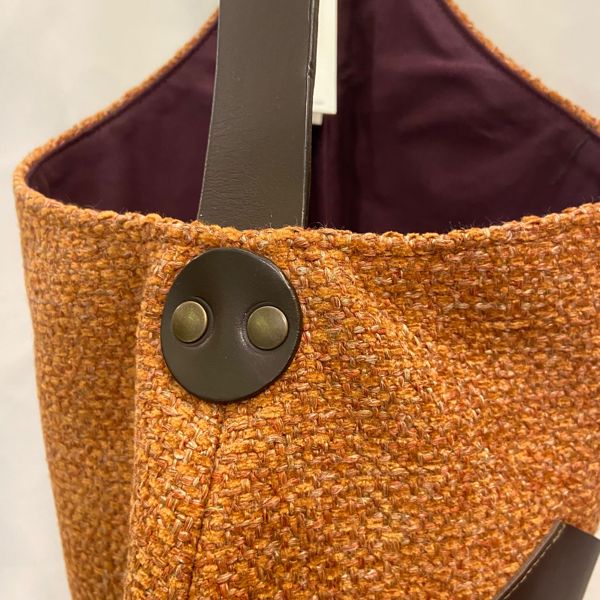 1. Borsa canotta Ostro 2 senape COCCAD'ORO scarti d'autore rbrt08