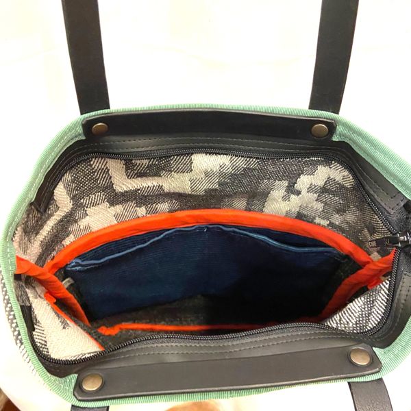 1. Borsa Bibò 1 grigio COCCAD'ORO scarti d'autore rbrt11