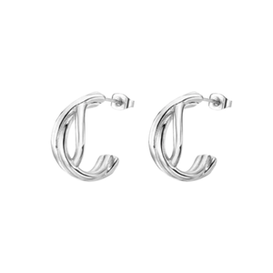 Orecchini LS2420 grigio acciaio LOTUS Style