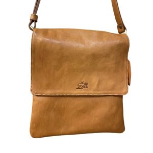 Tracolla piatta Cuoio BRASS Workshop