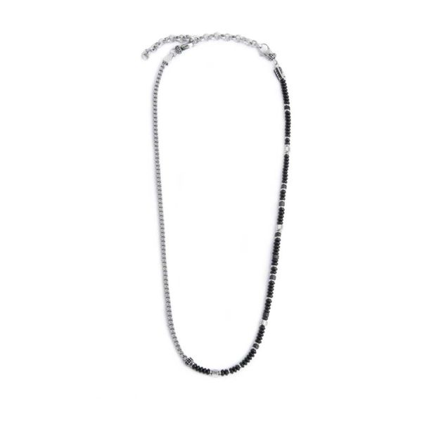1. Collana onice e lavica nero Marlù Gioielli 33co0026-n
