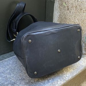 3. Borsa secchiello coulisse nero