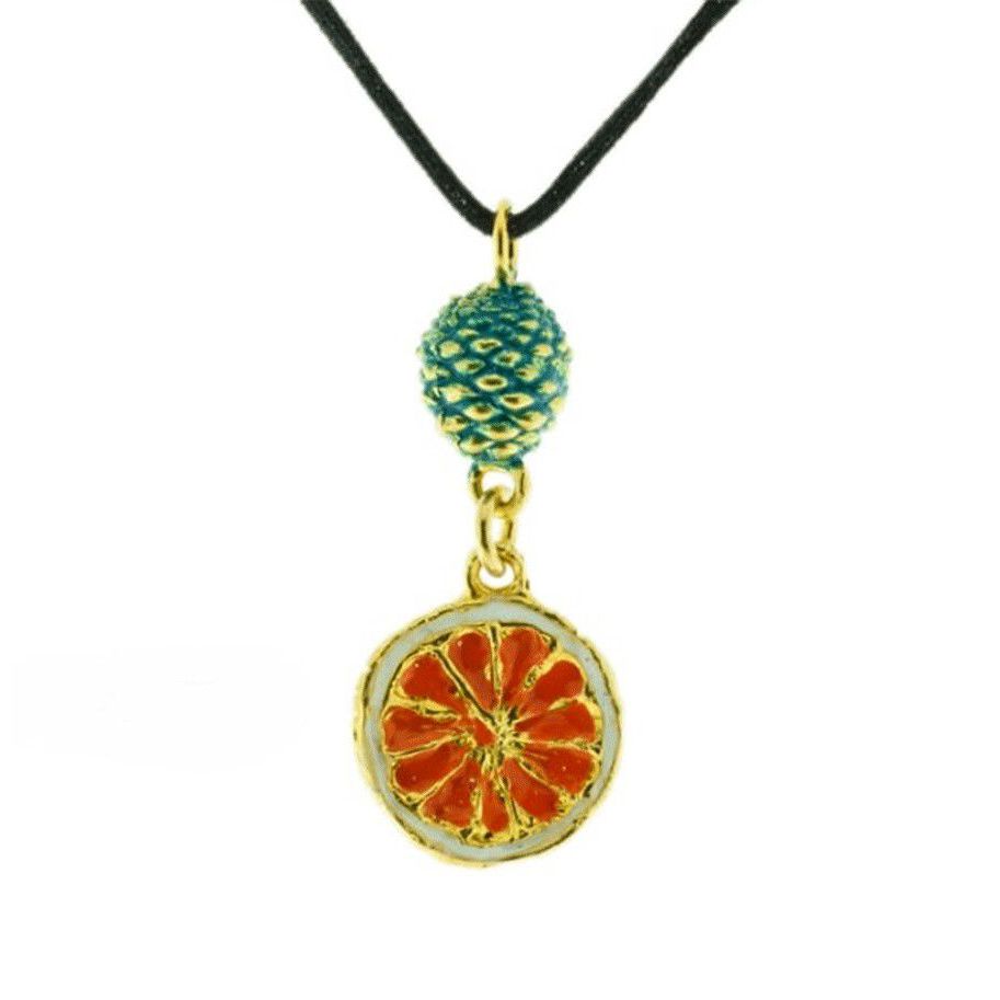 1. AGRODOLCE NECKLACE J-P81 Gold GIULIANAdiFRANCO gioielli j-p81