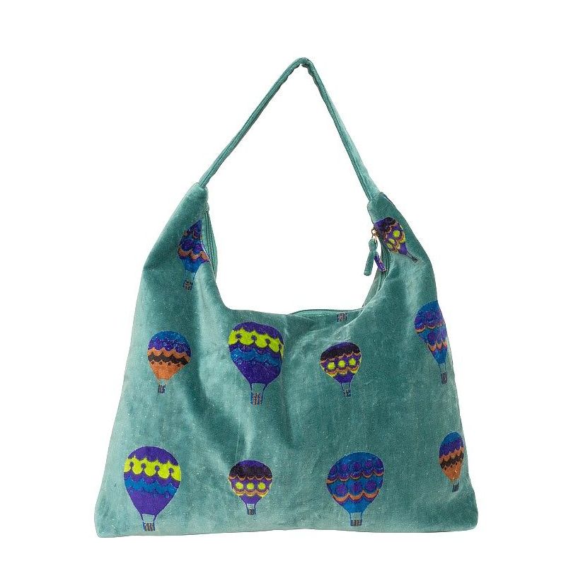 Borsa Porta Bingo 6 Tasche In Tela Verde Con Cerniera &ndash; Palla Da Bingo Inclusa
