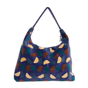 Jaipur half moon bag purple BRASS Workshop