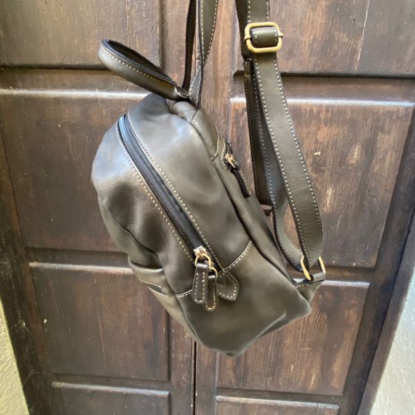 3. Medium handle backpack mahogany BRASS Workshop z846