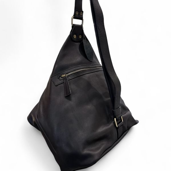 3. My way, Single shoulder bag Black BRASS Workshop b893