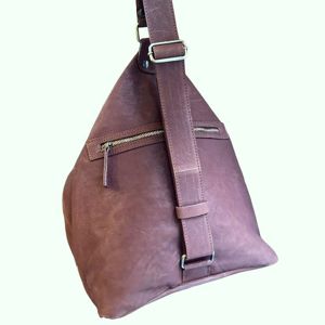 4. My way, Single shoulder bag dark Brown