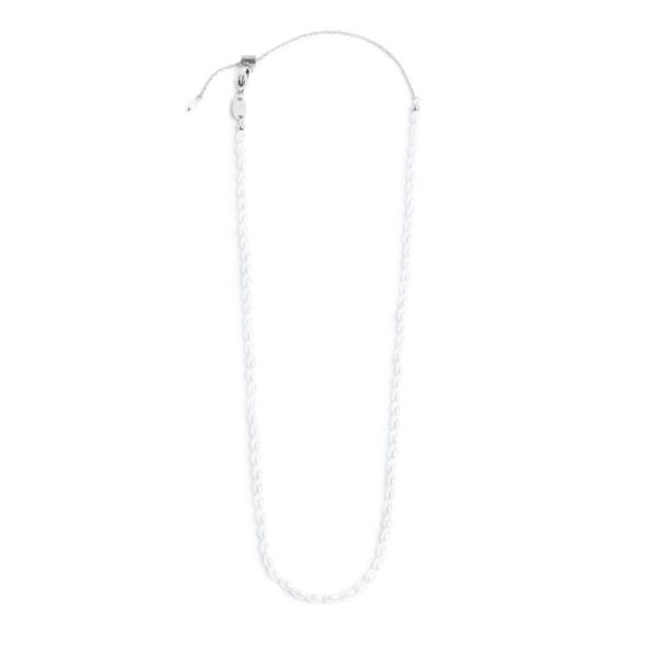 1. Collana piccole perle irregolari grigio acciaio Marlù Gioielli 33cn0032-w