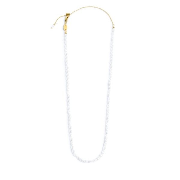 1. Small irregular pearl necklace gold Marlù Gioielli 33cn0032-w