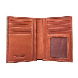 1. Medium document and card holder Leather BRASS Workshop p8114
