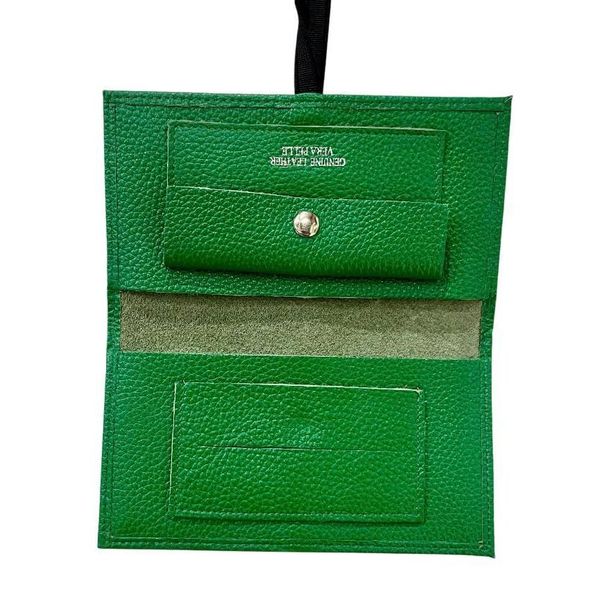 2. Portatabacco elastico 2 verde BRASS Workshop pt8577b