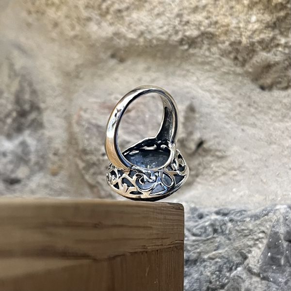 3. Anello Pag grigio argento BRASS Workshop 24an74
