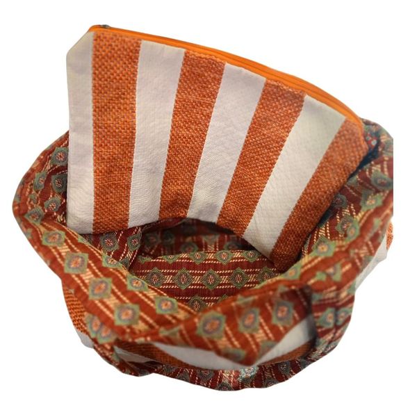 4. MAN68 Bag orange BRASS Workshop man68