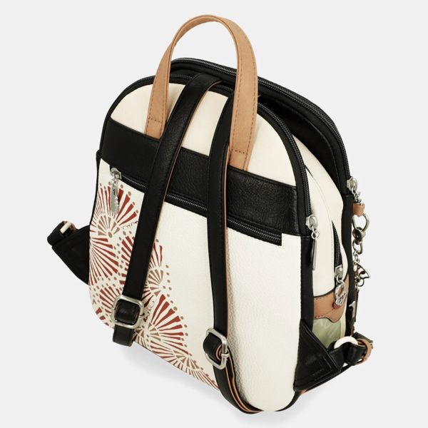 Anekke Sac à dos de loisirs kaki noir pour femme - Alma Original Mini Backpack XS Multicolor