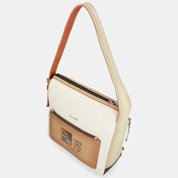 3. Borsa a spalla Alma Arancione Anekke 40712-310