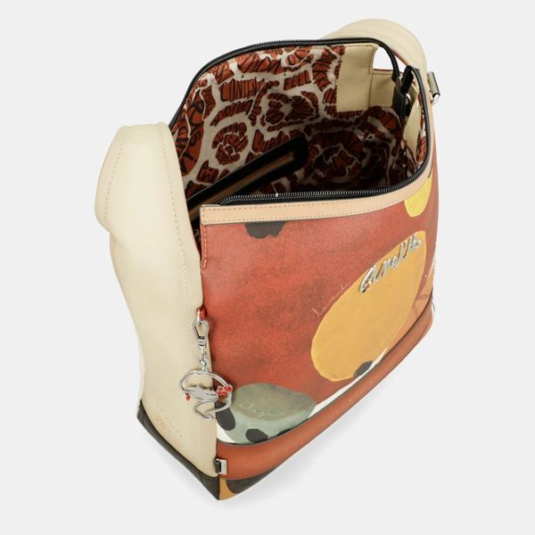 2. Borsa a spalla Alma Arancione Anekke 40712-310