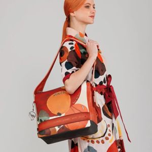 5. Borsa a spalla Alma Arancione