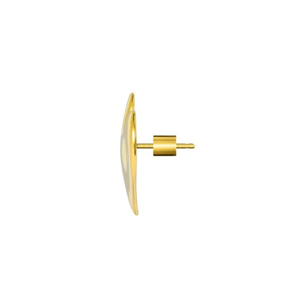 3. Orecchini cuore irregolare oro Marlù Gioielli 33or0087